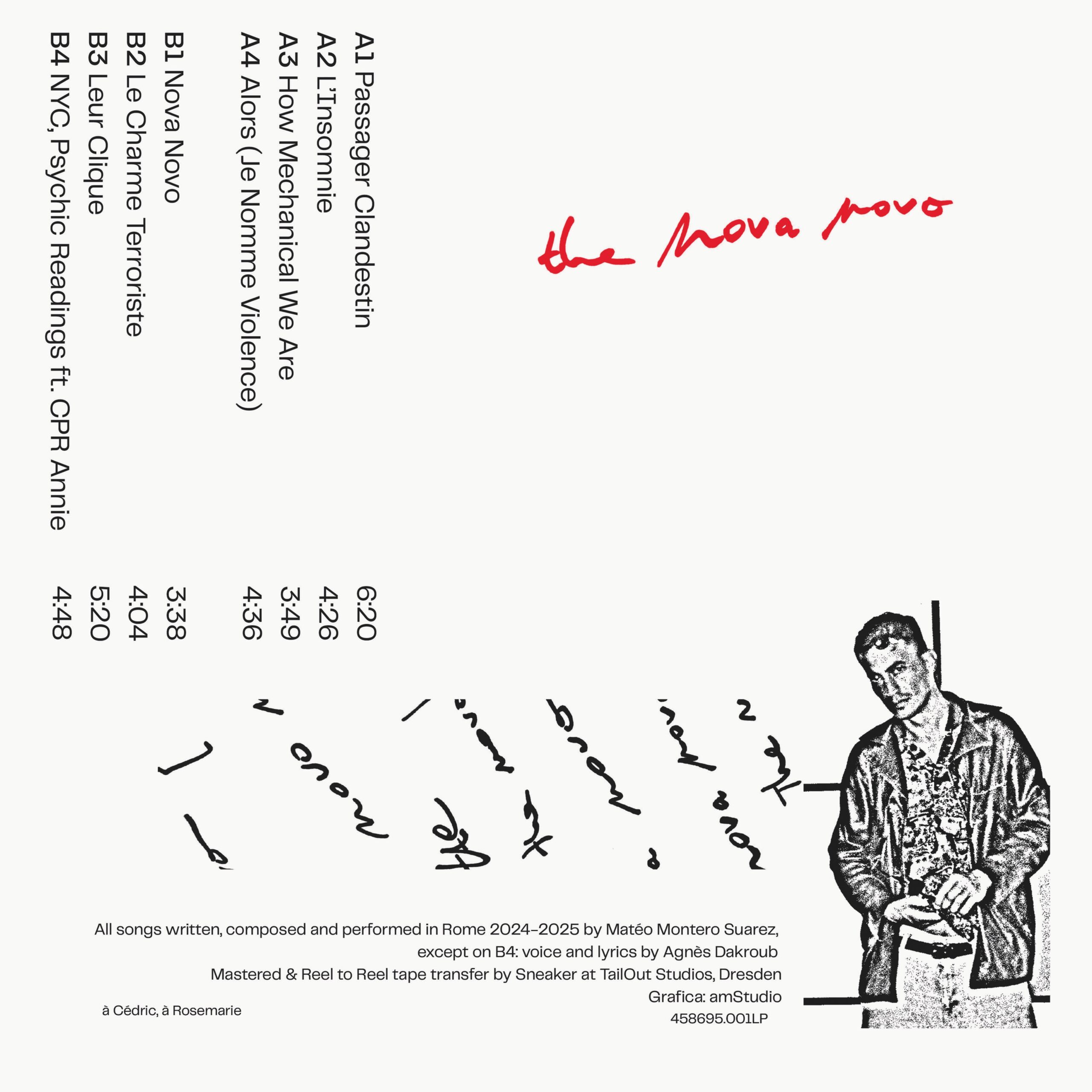 Rawmance - The Nova Novo (artwork back)